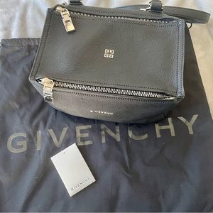 GIVENCHY Small Pandora Goatskin Leather Crossbody